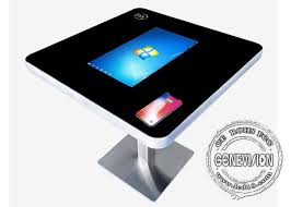 Now, ideum, working with partner aopen, has built a pico with a fully integrated chromebox computer system. 22 Inch Interactive Touch Screen Kiosk Coffee Touch Table Support Wireless Charging