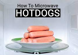 How To Microwave Hot Dogs Plain Boiled Kitchensanity