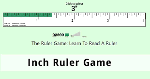 Six of the worksheets have results 1 foot or less and six worksheets have results that are greater than 1 foot. The Ruler Game Learn To Read A Ruler