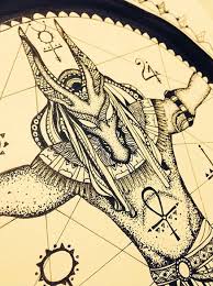 Anubis By Carina Maionchi Tatouage Egypte Tatouage Egyptien Dessin Egyptien