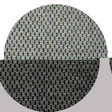 rond vloerkleed casablanca natura geweven lint rond rv00cn00li vloerkleed ronde vloerkleden vloerkleed groen grijs