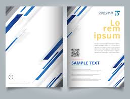 The blue black color combination can look very chic and sleek. Brochure Template Technology Geometric Blue Color Shiny Motion Diagonally Background 558609 Vector Art At Vecteezy