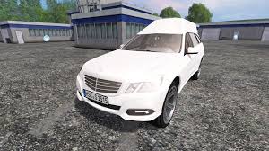 Mercedes Benz E350 Cdi Estate Hearse For Farming Simulator 2015