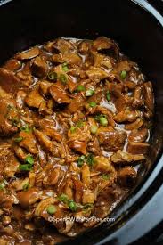 Made with onions, garlic, spices and topped with a sweet and. Crockpot Bourbon Chicken Spend With Pennies