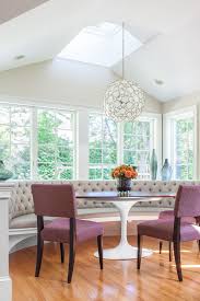 Breakfast Nook Lighting Dining Room Transitional With Tufted Bench Natural Dining Room Victorian Transitional Dining Room Home