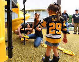 Even though all professional teams have a cor, they aren't really publicized on the level the players often were. Marc Andre Fleury Funds New Playground For Boys Girls Club In Mckees Rocks Triblive Com