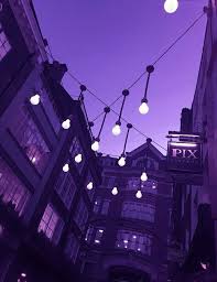 720x1280 dark purple clouds purple sky aesthetic wallpaper>. Night Sky Purple Lights Uploaded By Nlilllyy