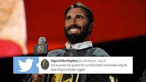 Too close to the army's parachute team name they say. The Golden Knights Continue To Prove Why They Are The Best Twitter Account In The Nhl Article Bardown