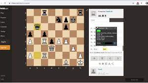 Please note that higher level usually leads to longer thinking time. Awesome Win Against Computer Level 10 Chess Com Youtube