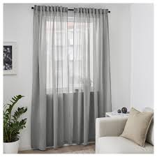 Hilja Curtains 1 Pair Gray 57x98 Ikea Living Room Blinds Ikea Living Room Blinds Curtains Living Room