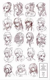 Hairstyles For Short Hair Drawing Sketch Head Drawing Sketches Drawings