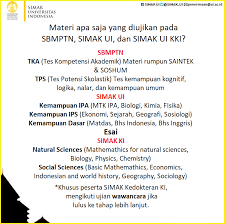 Check spelling or type a new query. Simak Ui Materi Apa Saja Yang Diujikan Pada Sbmptn Facebook