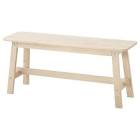 NORRÃ…KER Bench, birch, 40 1/2 