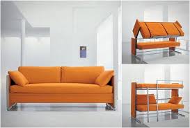 Just one versatile bunk bed can meet your needs of having a twin bed, a full bed and a folding sofa at the same time. Couch Bunk Bed Convertible Sofa Bed Diy Cozy Home