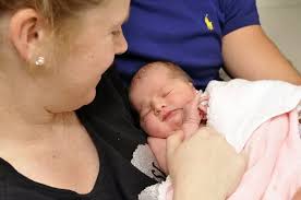 These are some of the first babies born in Wales in 2017