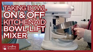 We reviewed every available attachment for the kitchenaid mixer. Taking The Bowl On Off A Kitchenaid Bowl Lift Mixer Youtube