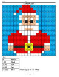 Start studying ks2 maths (shapes). Santa Claus Holiday Multiplication Coloring Squared Christmas Math Christmas Multiplication Math Coloring