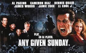 A spoof of oliver stone's feature film any given sunday. Any Given Sunday 1999 Directed By Oliver Stone Through The Shattered Lens