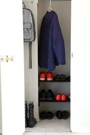 Build shelves in your closet. Diy Shoe Shelves For A Closet Dukes And Duchesses