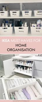 7 Ikea Must Haves For Organising Your Home House Organisation Ikea Must Haves Small Space Organization