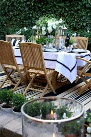 101 Idees Pour La Nappe De Table Un Accessoire Indispensable Table Exterieur Vie En Plein Air Table De Jardin Bois
