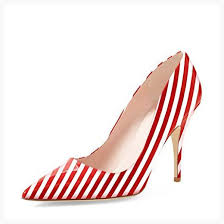 Black And White Striped Shoes Heels Ydn Women Classic Pointy Toe Low Heel Pumps Slip On Black And White Stripe Shoes 8 Red White Partner Link Low Heel Pumps Heels Mid Heels Pumps