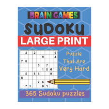 Compatible with all browsers, tablets and phones including iphone, ipad and android. Brain Games Sudoku Large Print Puzzle That Are Very Hard 356 Sudoku Puzzle Sudoku For Adult 365 Daily Sudoku Puzzles For The 2020 Leap Year Buy Online In South Africa Takealot Com