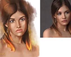 Add Ons for Portrait Commission: Detailed Background and Jewelry