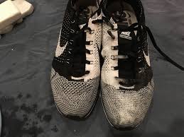 Once mixed, shake the excess solution off the brush. How To Clean Knit Sneakers As Rakestraw The Personal Site Of Alex Rakestraw