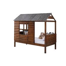 Guest reviews for a tennessee delight, sevierville cabin rental at cabins usa in the great smoky 3 bedroom, 3 bath, sleeps 8, cabin rental. Reviews For Donco Kids Log Cabin Rustic Walnut Twin Low Loft Bed 2103 Trwrs The Home Depot