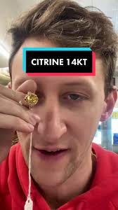 Stunning 14kt Citrine Ring for Sale