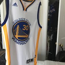 Adidas stephen curry men's white golden state warriors swingman jersey. Steph Curry Jersey White