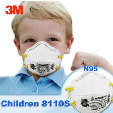 Us 26 59 43 Off 20 Pcs Box 3m 8110s N95 Kids Children Dust Mask Anti Particles Anti Pm2 5 Particulate Respirator Masks Safety Small Size Masks In