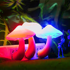 Nightlight Lava Lamp For Creative Novelty Led Electric Induction Small Night Light Mushroom Wall Lamp Bed Cute Night Lights Mushroom Lights Bedroom Night Light