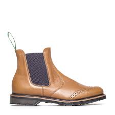 Acorn Grain Punched Dealer Boot