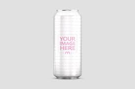 Preview Your Own Custom Beer Can Label Design With This Mockup Featuring A Tall 19 2oz Standing On A Solid Color Backgr Beer Can Beer Custom Custom Beer Bottle