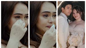 Angelika naiyak sa kasal nina Mika at Nash sa Tagaytay