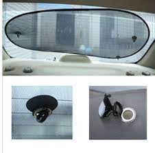 It is recommended that you install the sun shade flat. Amazon Com 19 7 X39 4 50x100 Cm Car Rear Back Window Sunscreen Sun Shade Visor Cover Mesh Shield New Baby
