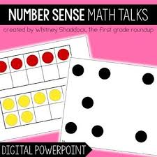 Digital Number Talks And Math Talks Bundle Math Talk Math Number Sense