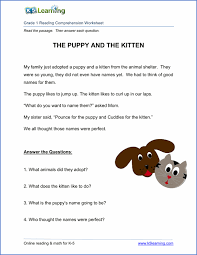 Included are finger plays and fun poetry. Printables Reading Comprehension Grade 1 Tempojs Thousands Of Printable Activities