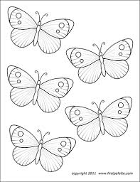 There are tons of great resources for free printable color pages online. Butterflies Free Printable Templates Coloring Pages Firstpalette Com