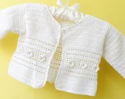 Sale Crochet Baby Vest White Baby Por Svetlanababyknitting Crochet Baby Jacket Crochet Baby Dress Crochet Baby Clothes