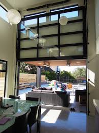 Elegant, aesthetic, and space saving modern roll up garage doors. Glass Garage Doors Patio Ideas Photos Houzz