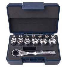 • précision sortie usine : Coffret De Douilles Low Profile Carre 1 4 Pouce 14 Pieces 14