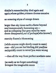 E E Cummings This Let S Remember Day Died Again And Reference E E Cummings Complete Poems 1904 1962 Remember Day Writer Quotes Words