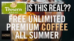How To Get Free Coffee At Panera Bread Must Or Bust Youtube