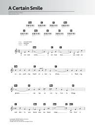 D a bm g a d a bm g a g f#m takkan kulupakan g f#m A Certain Smile Sheet Music Johnny Mathis Piano Chords Lyrics
