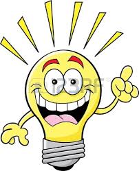 Image result for Image of a light bulb idea