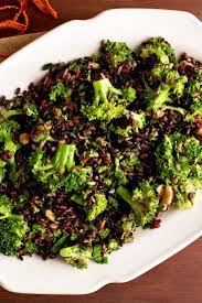 Skillet Wild Rice Walnut And Broccoli Salad Recipe Recipe Broccoli Salad Recipe Easy Salad Recipes Broccoli