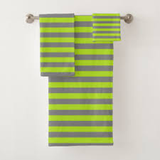 Towels are an essential part of the bath decor of every home, however, that doesn't mean they have to be boring! Lime Green Bath Towels Zazzle Co Uk